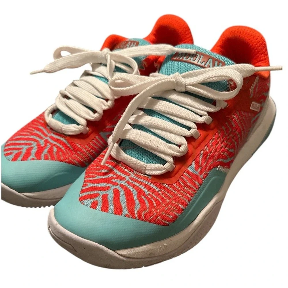 Moolah Neovolt Low Women's Sneakers Size 7Aqua/Red  Shoes‎ Outdoor Sports